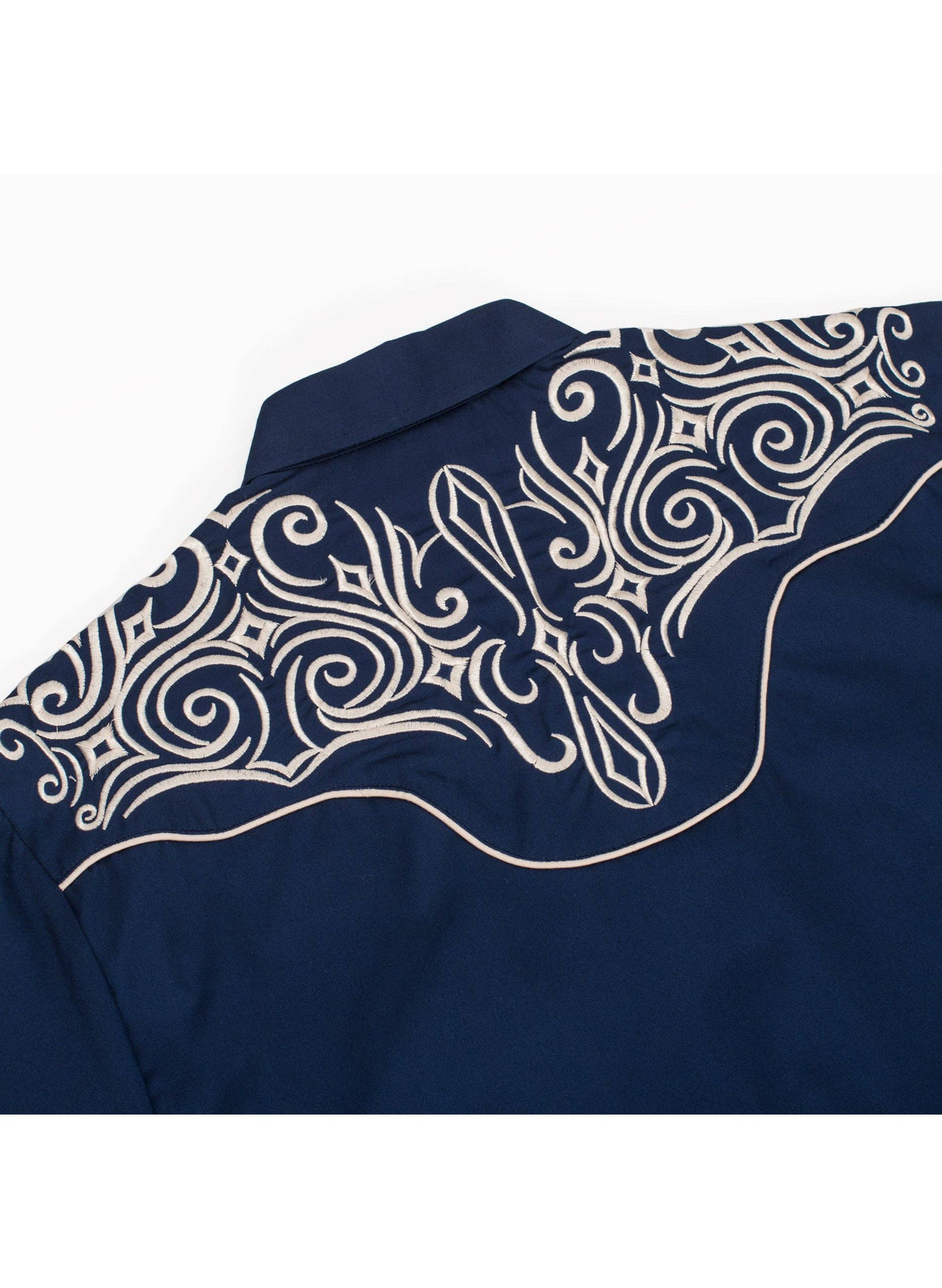 Men's Western Cowboy Embroidery Shirt -PS500L-EC-569