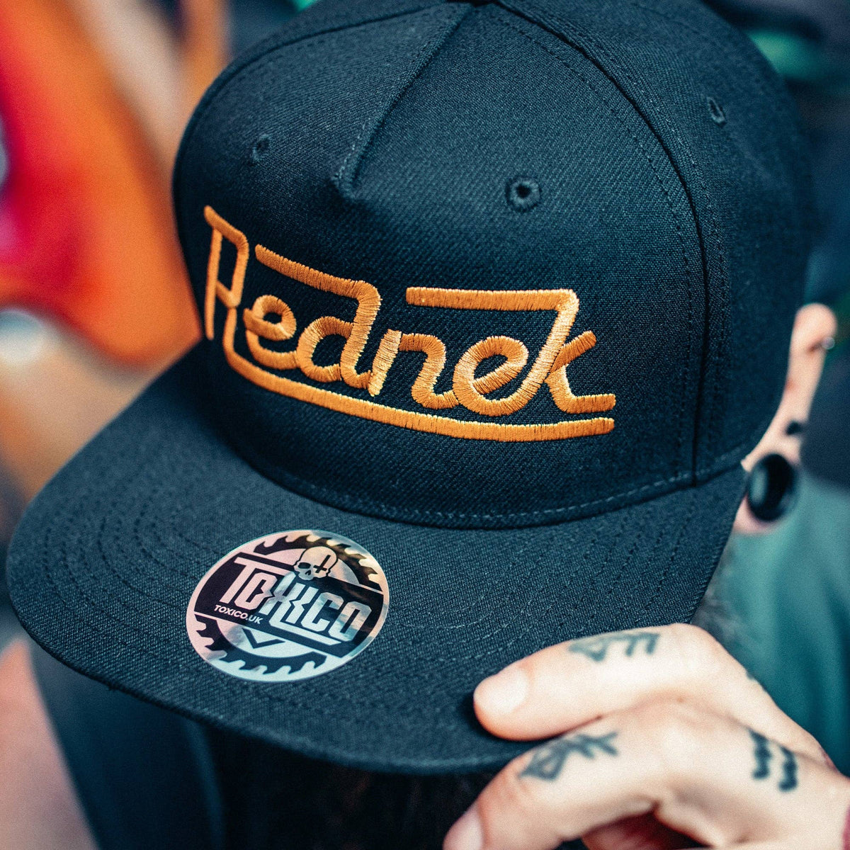 Rednek Retro Snapback: Black