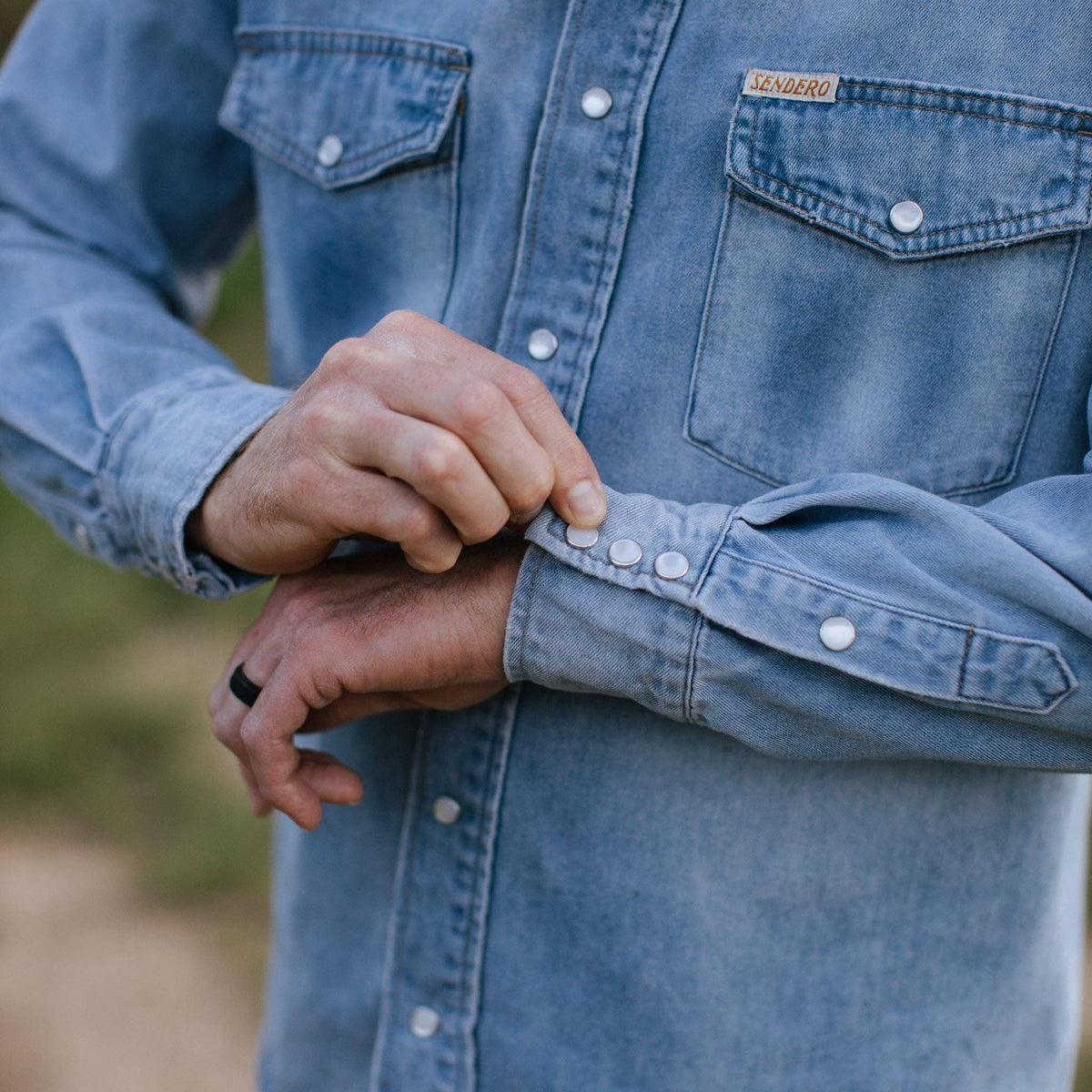 The Wyatt Shirt: Vintage Denim