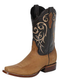El General Men’s Leather Cowboy Boot - Made in Mexico - Orix 124072: CABALLERO / 9.5 US-8.5 UK