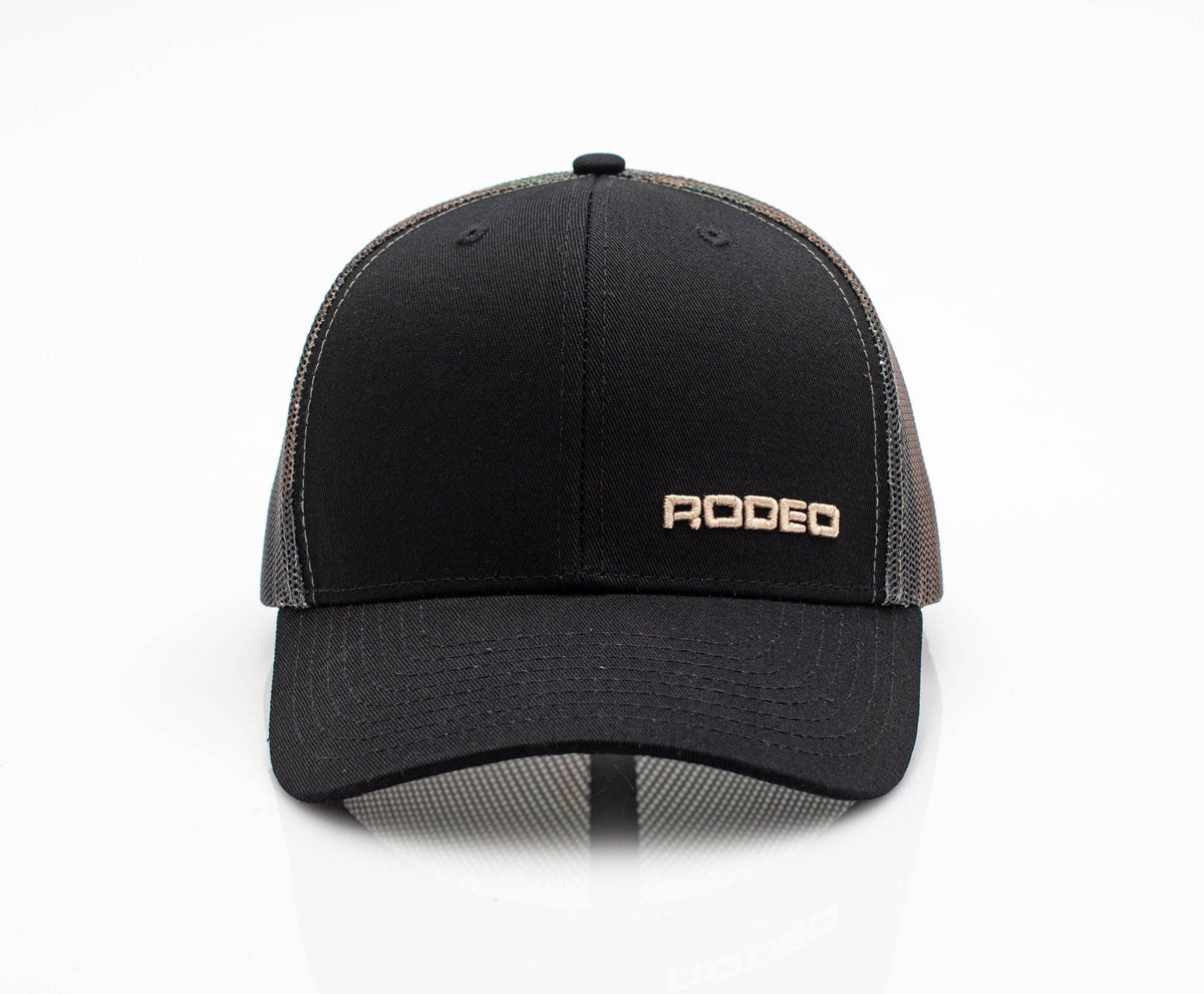 Men’s Cotton Twill Mesh Western Cap –TH101-1105-BLACK