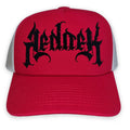 Rednek Ink Trucker Hat: Red/White