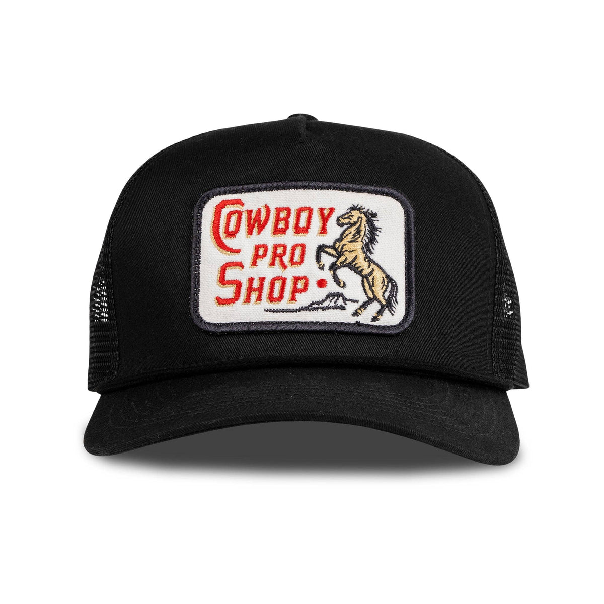 Cowboy Pro Shop Hat: Black