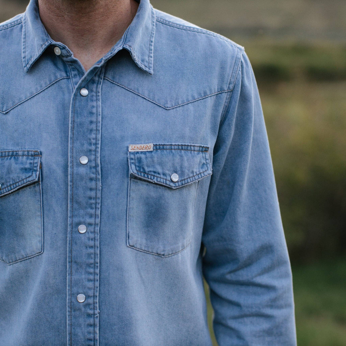 The Wyatt Shirt: Vintage Denim
